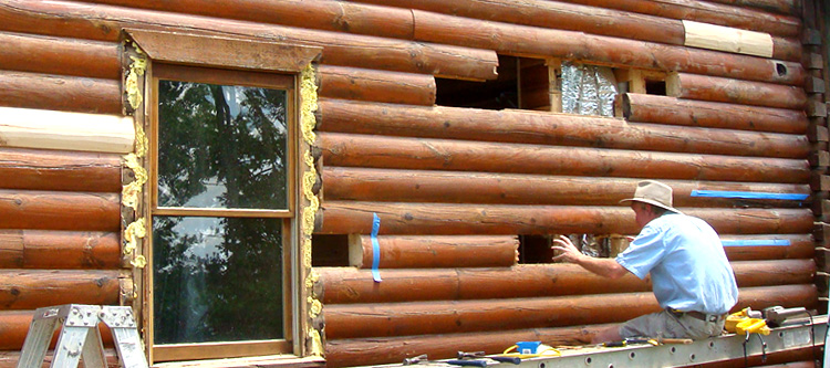 Log Home Repair Fort Stewart, Georgia